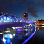 web Lagan Weir Footbridge Belfast, Infrastructure and Design through Innovation