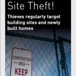 Building site thefts poster web